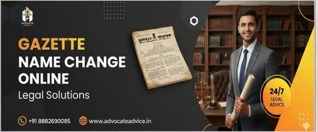 Gazette Notification for Name Change